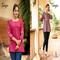 100 MILES TANYA COTTON TOPS WITH EMBROIDERY