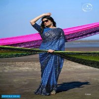 ASHIMA BANDHNI FOILY ETHNI WEAR SAREE DESIGN BEST RATE SELLER