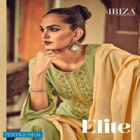 Ibiza Elite Wholesale Pure Jam Silk Embroidery Work Salwar Kameez