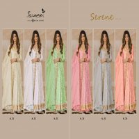 SERENE VOL 2 BY MEGHA EXPORTS S31 SERIES GEORGETTE EXCLUSIVE FANCY DRESSSES