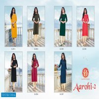 SBS Aarohi Vol-2 Wholesale Reyon Long Kurtis