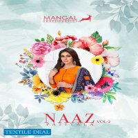 Mangal Shree Naaz Patiyala Vol-2 Wholesale Pure Cotton Printed Dress Material