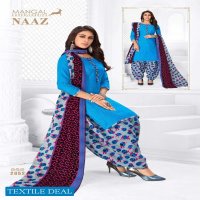 Mangal Shree Naaz Patiyala Vol-2 Wholesale Pure Cotton Printed Dress Material