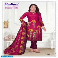 Madhav Pankhudi Vol-15 Wholesale Pure Cotton Dress Material