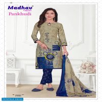 Madhav Pankhudi Vol-15 Wholesale Pure Cotton Dress Material