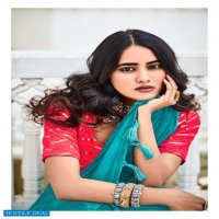 Kashvi Naari Wholesale Fancy Fabrics Indian Sarees