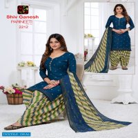 Shiv Ganesh Parineeti Vol-22 Wholesale Pure Cotton Fabrics Dress Material