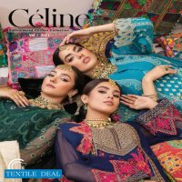 Charizma Celine Embroidered Chiffon Collection 2021