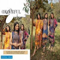 Johra Celeste Wholesale Jacquard Lawn Original Pakistani Dress