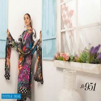 Johra Satrangi Wholesale Embroidered Digital Printed Lawn Pakistani Dress