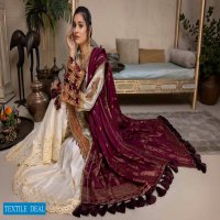 Adan Libas Naqsh Embroidered Jacquard Lawn Pakistani Dress