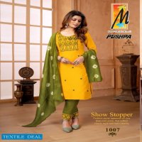 Master Pushpa Wholesale Full Stitched 3 Piece Salwar Kameez