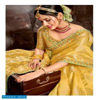 LIFESTYLE NITYAKALA VOL 1 DOLA SILK WEDDING SAREE SUPPLIER