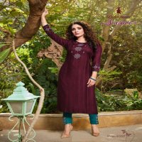 LADIES FLAVOUR SAANVI VOL 3 CLASSY LOOK INDIAN KURTI WITH BOTTOM PAIR