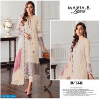 Maria B Lawn M-104 Colour Wholesale Pakistani Concept Dress