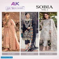 Al Khushbu Sobia Vol-1 Wholesale Pakistani Concept Dress