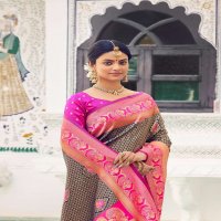 LAAJ BY REVANTA CREATION KANJIVARAM SILK CASUAL SUMMER WEAR SAREE