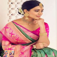 LAAJ BY REVANTA CREATION KANJIVARAM SILK CASUAL SUMMER WEAR SAREE