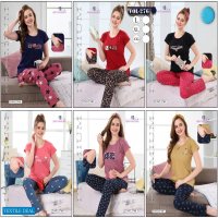 Kavyansika Full Payjama Vol-276 Wholesale Night Wear Dress