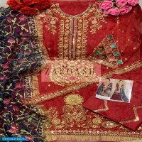 Zarqash Mariya B Mbroidered Vol-2 Z-2080 Wholesale Pakistani Concept Dress