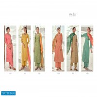 Omtex Shahaya Wholesale Lawn Cotton With Handwork Salwar Kameez