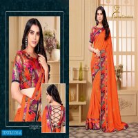 Sarita Impression Wholesale Vichitra Silk Sarees