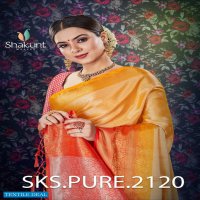SHAKUNT SKS 2120 DESIGN ART SILK SAREES