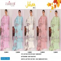 JIHAN VOL 2 BY ZARQASH GEORGETTE EXCLUSIVE FANCY SUITS