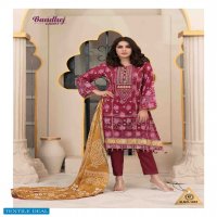 Keval Fab Bandhej Light Wholesale Designer Cotton Dress Material