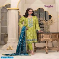 Keval Fab Bandhej Light Wholesale Designer Cotton Dress Material