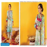 ZOUQ E NISA Embriodered  Premium Lawn Collection Vol-01 2022 By MALHAR TEXTILE