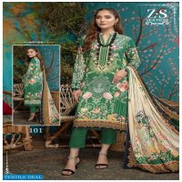 ZS Rangreza Mid Summer Exclusive Cotton Printed Dress Material