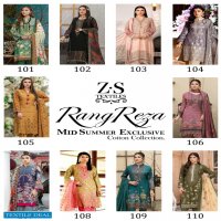 ZS Rangreza Mid Summer Exclusive Cotton Printed Dress Material