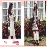 SHREE FABS FIRDOUS EXCLUSIVE VOL 17 COTTON PAKISTANI DRESSES