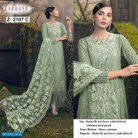 Zarqash Sana Safinaz Z-2107 Wholesale Pakistani Concept Dress