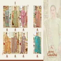 Alok Gaatha Wholesale Pure Zaam Cotton Work Dress Material
