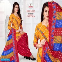 Vandana Bandhej Patiyala Vol-4 Wholesale Patiyala Dress Material