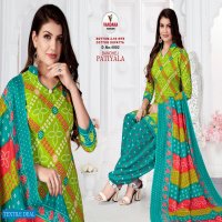 Vandana Bandhej Patiyala Vol-4 Wholesale Patiyala Dress Material