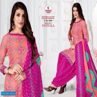 Vandana Bandhej Patiyala Vol-4 Wholesale Patiyala Dress Material