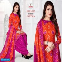 Vandana Bandhej Patiyala Vol-4 Wholesale Patiyala Dress Material