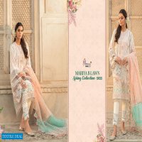 SHREE FABS MARIA B LAWN SPRING 2022 COTTON WORK PAKISTANI FANCY SUITS