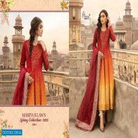 SHREE FABS MARIA B LAWN SPRING 2022 COTTON WORK PAKISTANI FANCY SUITS