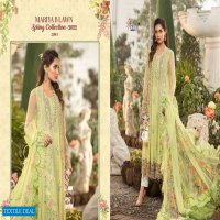 SHREE FABS MARIA B LAWN SPRING 2022 COTTON WORK PAKISTANI FANCY SUITS