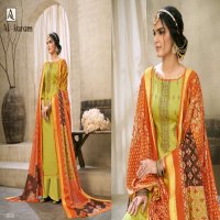 ALOK SUIT AL KARAM JAM COTTON SUMMER WEAR FANCY DRESS MATERIALS