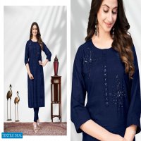 Sweety Scroll Wholesale Long Kurti Catalogs