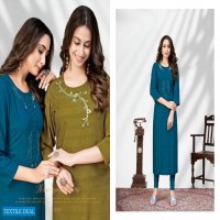 Sweety Scroll Wholesale Long Kurti Catalogs