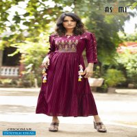 Ashmi Ghoomar Wholesale Anarkali Designer Long Kurtis