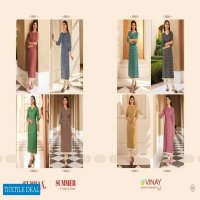VINAY TUMBAA SUMMER COTTON DESIGNER KURTI WITH PANT COLLECTION