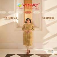 VINAY TUMBAA SUMMER COTTON DESIGNER KURTI WITH PANT COLLECTION