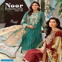 SHREE FABS NOOR BY SAADIA ASAD VOL 4 COTTON WORK PAKISTANI DRESSES